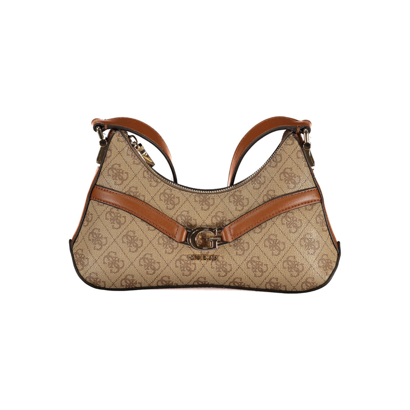 Guess beige caramel colored bag