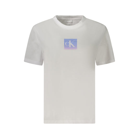 Calvin Klein Womens Logo T-shirt Fluorescent