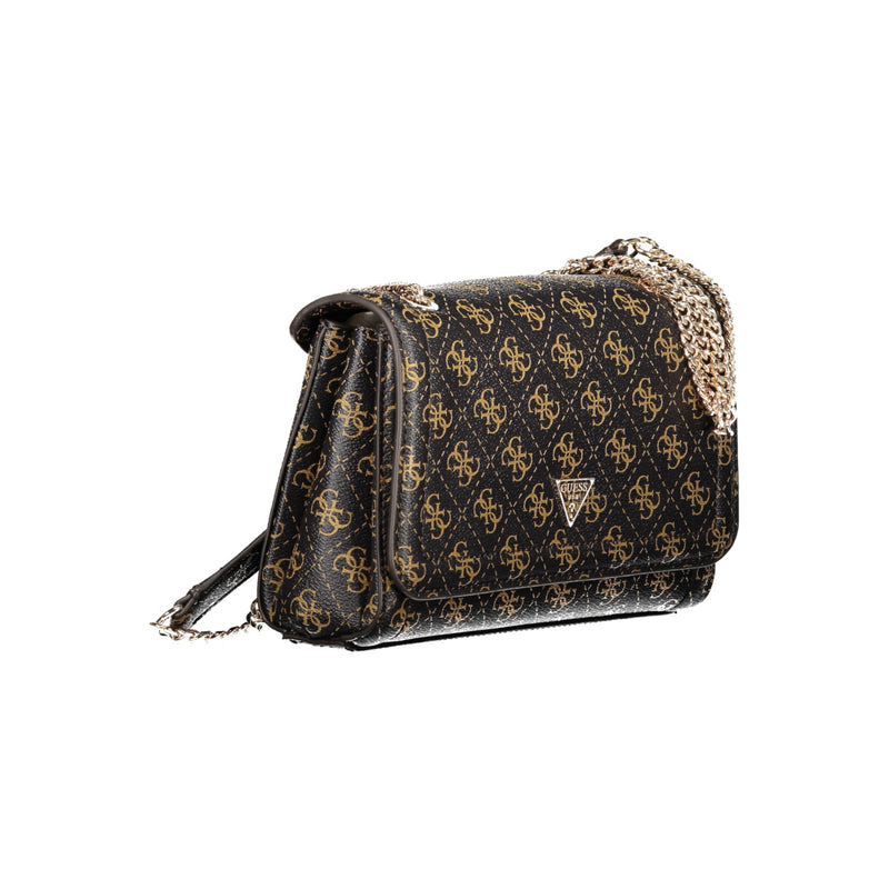 GUESS Crossbody Flap Bag Noelle II in Brown