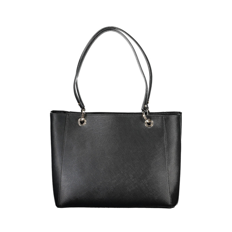 GUESS NOELLE Bag In Black With Signature Triangle Logo