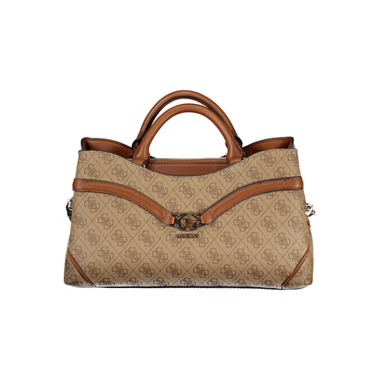 GUESS Dea Bag Brown with Signature Motif