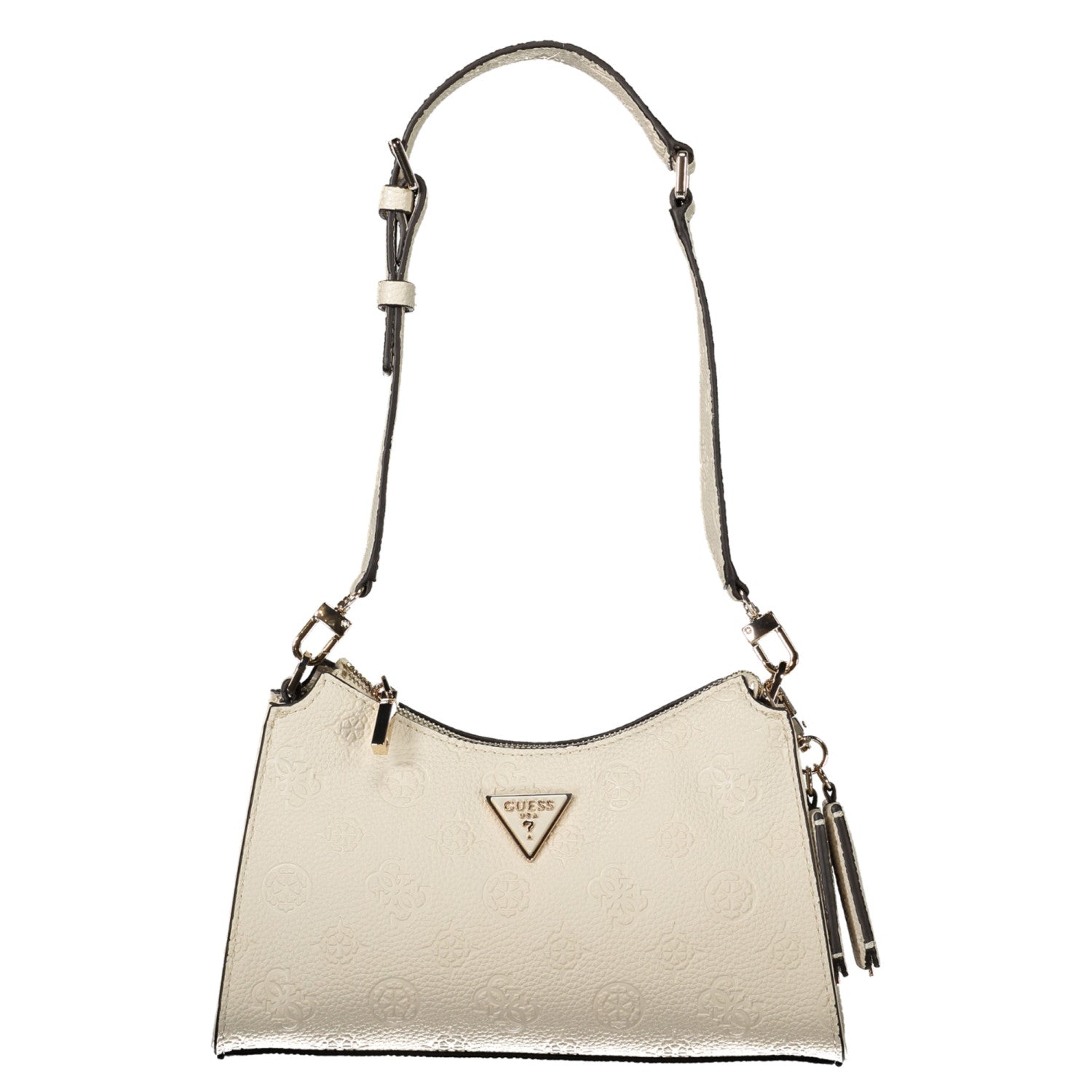 Guess beige vanilla handbag with a long strap