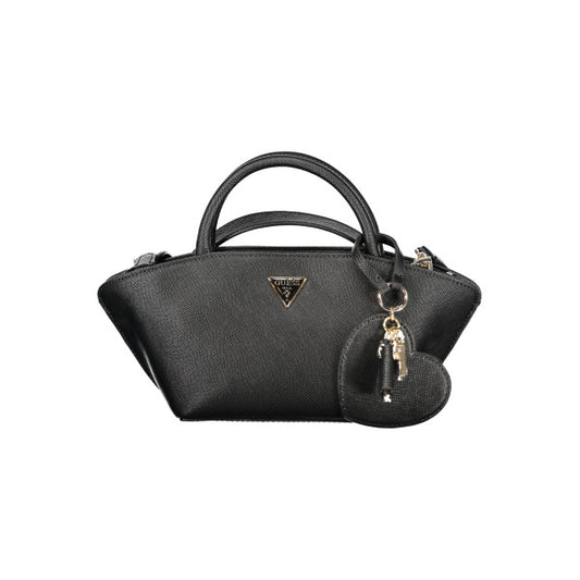 GUESS Bolena Mini Satchel Bag in Black