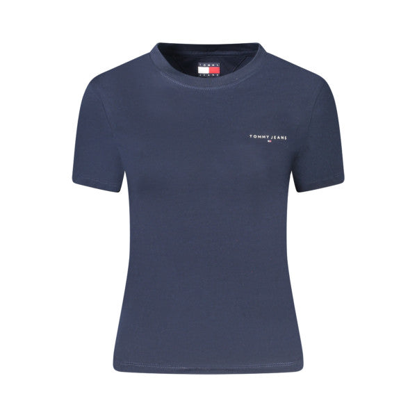 Tommy Hilfiger Blue t-shirt with a small logo Women