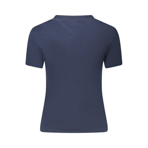 Tommy Hilfiger Blue t-shirt with a small logo Women