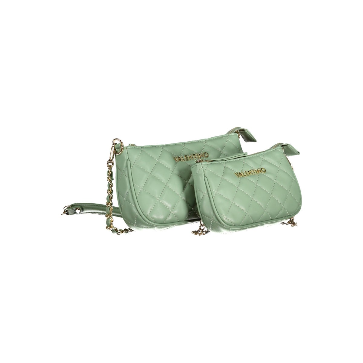 VALENTINO Green Bag with purse