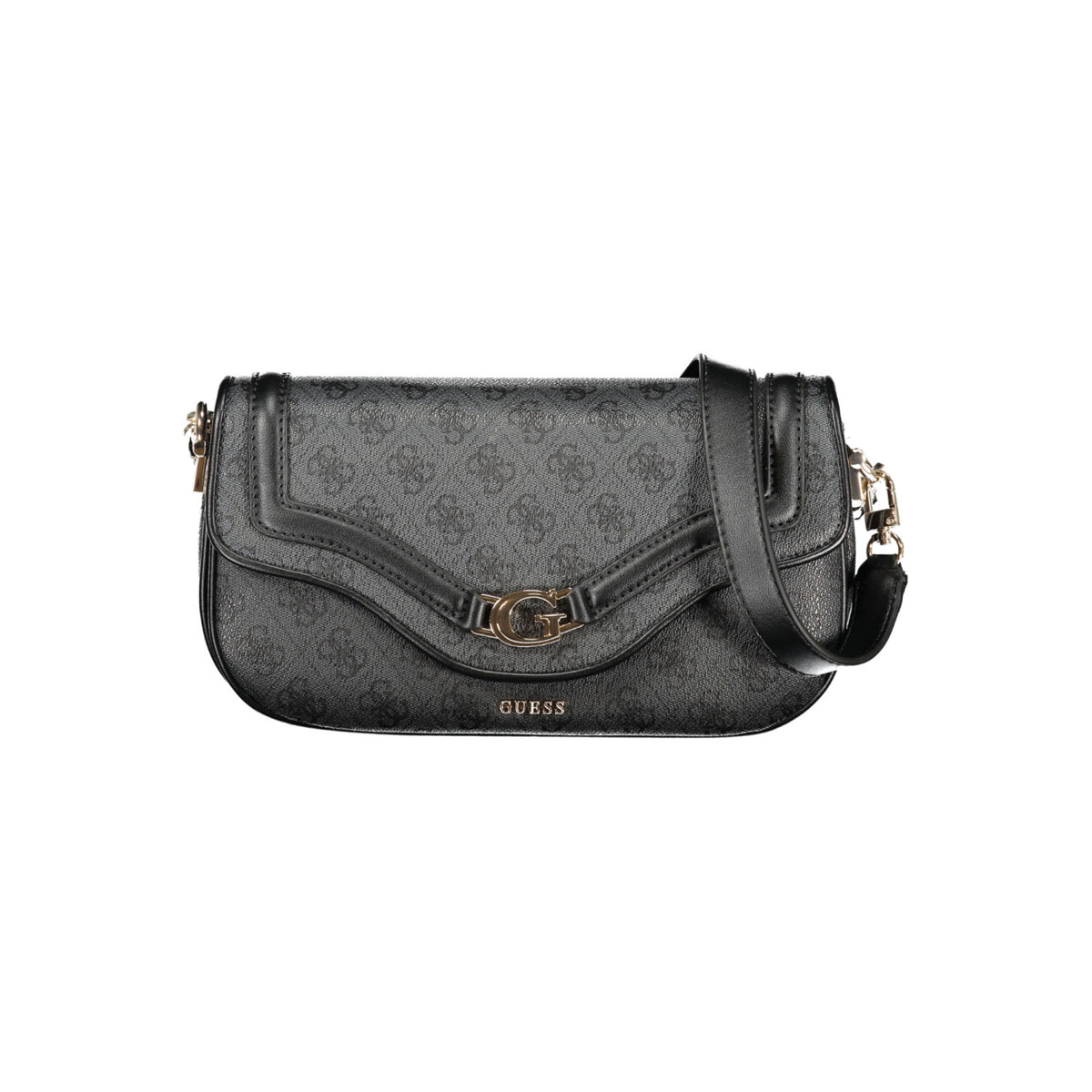 Jet black guess bag