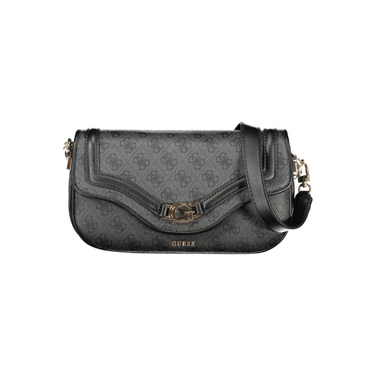 Jet black guess bag
