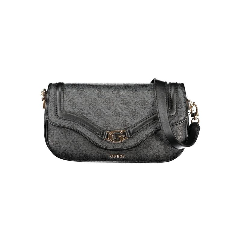 Jet black guess bag