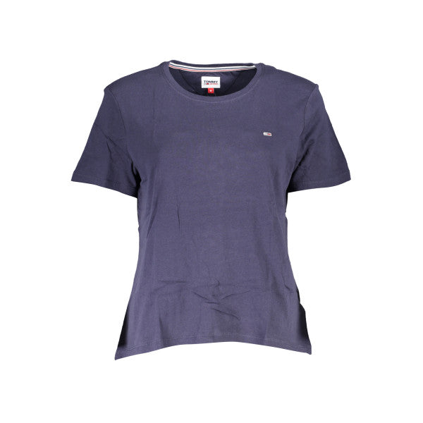 Tommy Hilfiger Blue t-shirt clean small logo Women
