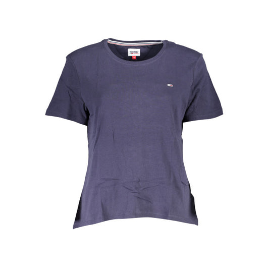 Tommy Hilfiger Blue t-shirt clean small logo Women